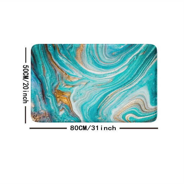 1pc Ocean Deck Non-Slip Bathroom Mat - Absorbent, Stylish, and Elegant Gift for Indoor and Outdoor Use - 16x24inch/20x31inch - Perfect for Bathroom Decoration