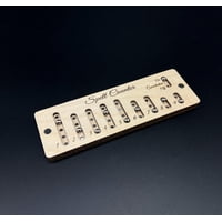 Rastreador De Ranuras De Hechizo Magnético De Madera Para D&D 5E De Micro Dominions