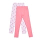 thumbnail image 1 of Calza Niña Kids Bipack Solida + Full Print Rosado Corona, 1 of 5