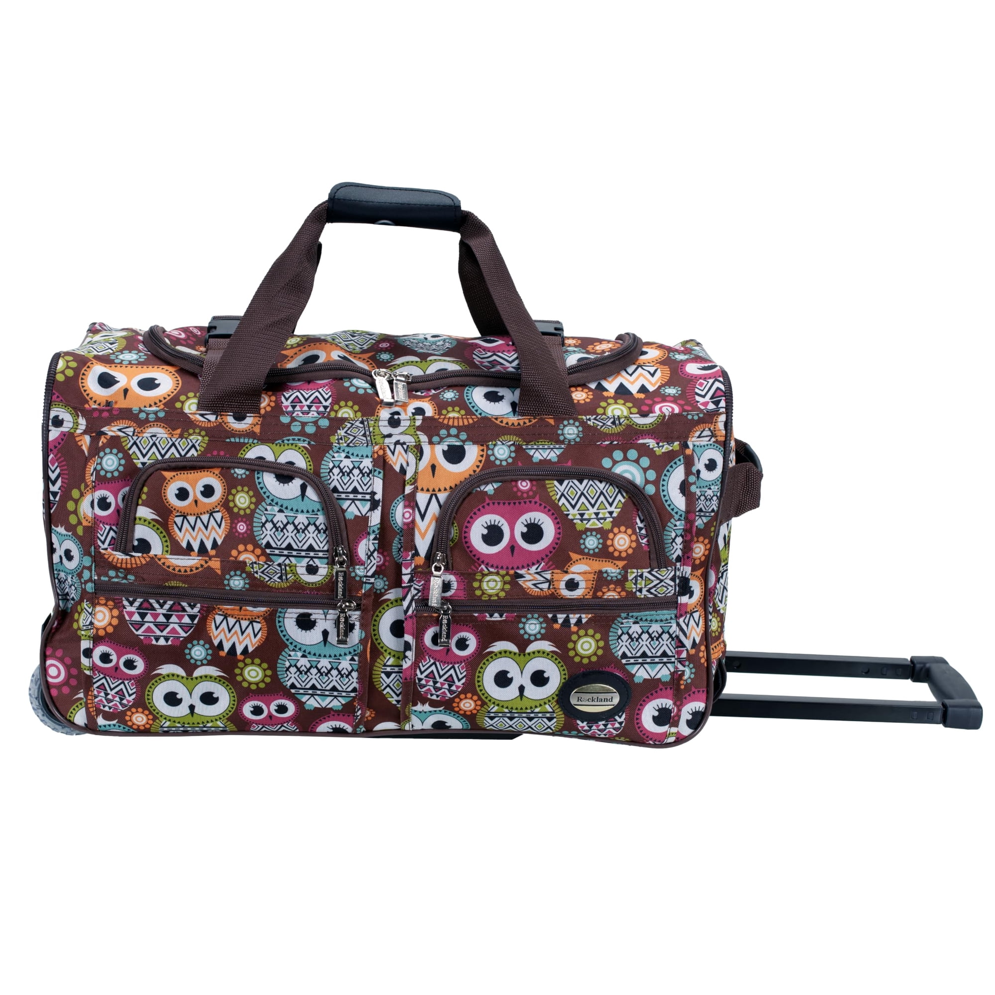 Bolsa De Viaje Con Ruedas Rockland Owl 22 Con Ruedas Extra Grandes
