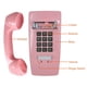thumbnail image 5 of Teléfono de pared GHYTMTHOT con cable, fijo, montaje en pared, rosa, 5 of 6