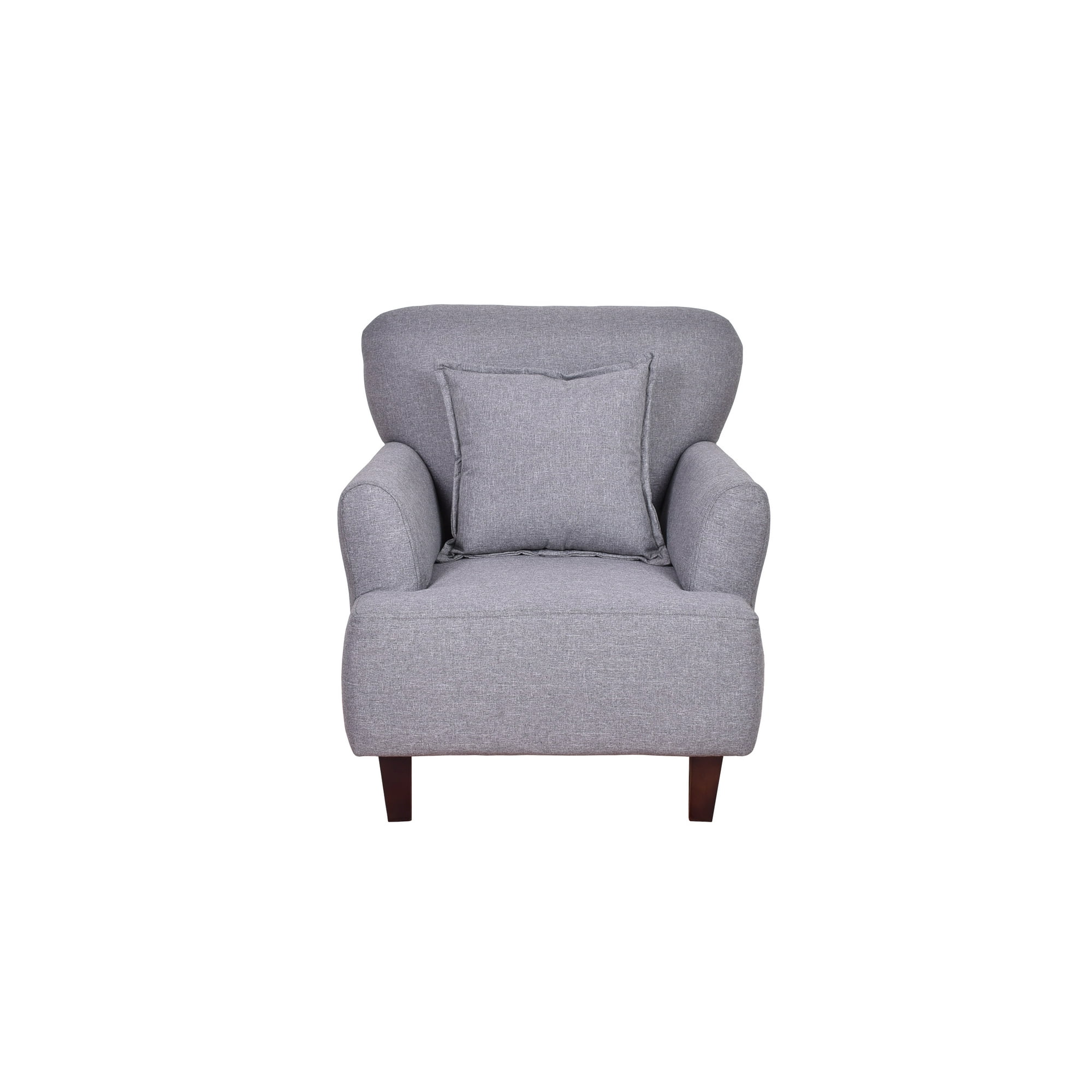 Masel - Poltrona York Gris 75x55x92 Cm