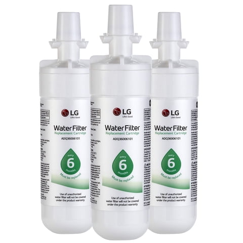 Filtro De Agua Para Refrigerador Lg Lt700P, Paquete De 3,