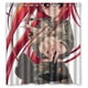 thumbnail image 1 of Cortina de ducha de diseño de anime, juego de cortinas de baño con ganchos, tamaño 66 x 72 pulgadas, 1 of 3