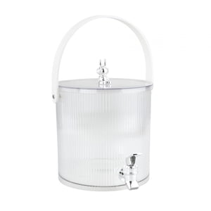 Bothyi - Dispensador De Bebidas Con Grifo Dispensador De Bebidas Contenedor Para Mesa De Frigorífico 19 Cm X 18,5 Cm 3,5 L Blanco