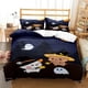 thumbnail image 1 of v2253 Bed Sheets Cute Bubu Dudu Cartoon Bear Panda Duvet Cover kawaii Bedding sets Soft Quilt Cover and Pillowcases SingleDoubleQueenKing Boys 3-Piece Bedding Set (1 Duvet Cover + 2 Pillow Shams) Bed, 1 of 5