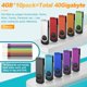 thumbnail image 3 of Unidad flash USB Kepmem de 4 GB USB 2.0, paquete de 10 unidades, 3 of 9
