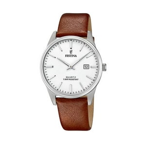 Reloj F20512/2 Festina Plateado Hombre Acero Clásico