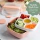 thumbnail image 2 of Bote para almuerzo Goodful Stackable Bento, 1650 ml, colorete, 2 of 7