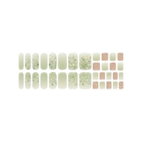 Tiolla - Uñas Sticker Efecto Gel Mix Green