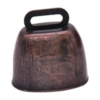 Ioensy - Campanas De Pastoreo De Estilo Retro Para Suministros De Mascotas De Ganado Color Rojo Bronce