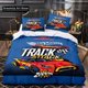 thumbnail image 1 of Fashion Monster Truck Hot Wheel Duvet Cover Pillowcase Bedding Set for Bedroom Decor, 1 of 5