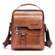 thumbnail image 1 of Upgrade Your Style With The Men's Vintage Leather Vertical Hand Business Satchel Bag - Perfect Gift For Father Or Anniversary, 1 of 3