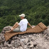 Babyluna - Colchoneta Inflable Individual 8Cm Grosor Conectable Inflador De Pie