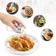 thumbnail image 4 of 4 tarros de especias y tarros transparentes con tapa - 100 ml herméticos para té, cereales, frutos secos, comida para mascotas, vidrio, acero inoxidable y plástico., 4 of 7