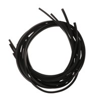 Ioensy - 6 Protectores De Mesa De Billar De Color Negro De Primera Calidad Para Rieles De Billar