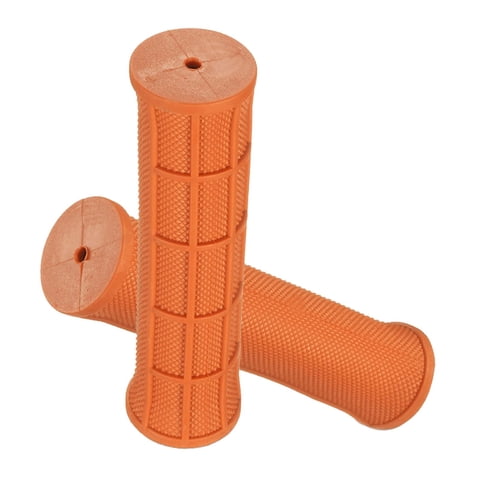 Ioensy - Puños De Manillar De Bicicleta Cómodos Puños De Bicicleta Para Bicicletas Plegables Bmx Bicicletas De Carretera Naranja