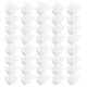 thumbnail image 2 of 50 Piezas De Cabezas De Flores Rosas De Malla De Espuma Artificial Para Bodas, 4 Cm, Color Blanco, 2 of 3