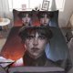 thumbnail image 1 of Wednesday Addams 3 Pcs Bed Breathable Duvet Cover Soft All Seasons Bedding Set, 1 of 5