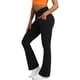 thumbnail image 1 of Leggings Boerfmian Flare Tiro Alto Cruzado con Bolsillos, 1 of 3