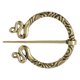 thumbnail image 5 of Vikingo Norse Broche Chal Abrigo Bufanda Alfiler Joyas medievales Cobre antiguo 3, 5 of 5