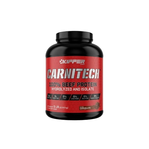 PROTEINA CARNITECH 100% BEEF HIDROLIZADA Y AISLADA 5LB CHOCOLATE -KIFFER