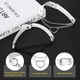 thumbnail image 3 of Gargantillas de Cuero PU, Gargantillas de Corazón de Amor Collar Gótico Punk Grunge Emo para Mujeres, Negro/Blanco Plateado, 2 Piezas, 3 of 6