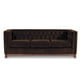 thumbnail image 3 of Sofá Roma 3C Tela Velvet Chocolate, 3 of 6