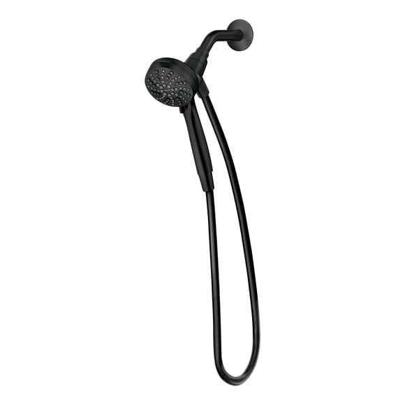 Cabezal de ducha Moen Engage Magnetix negro mate de 9 cm, 6 funciones
