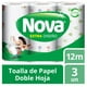 thumbnail image 1 of Toalla De Papel Nova Extra Diseño 3 Un 12 Mt, 1 of 2