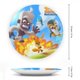 thumbnail image 2 of Zoo Battle Arena Plato decorativo de porcelana fina (bone china), plato decorativo de cerámica para hogar, oficina, soporte de pared, platos decorativos para dormitorio - 6 pulgadas (15 cm), 2 of 6