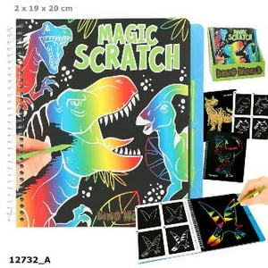 Tienda Lillifee - Dino World Magic-Scratch Book - Rascando Dinosaurios En Multicolor