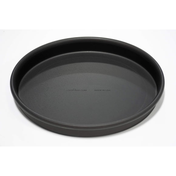 Sartén para pizza Lloyd, con lados rectos, 25 cm x 2,5 cm, previamente sazonados