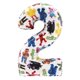 thumbnail image 1 of Globo Toyland 66 cm Sesame Street Número 2 de lámina metálica, 1 of 4