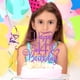 thumbnail image 5 of Adorno para pastel Keoysek 16 cm púrpura con brillo – 14.º cumpleaños, 5 of 8