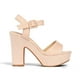 thumbnail image 1 of Sandalia Taco Beige Fiesta YOU556-21 Weide, 1 of 6