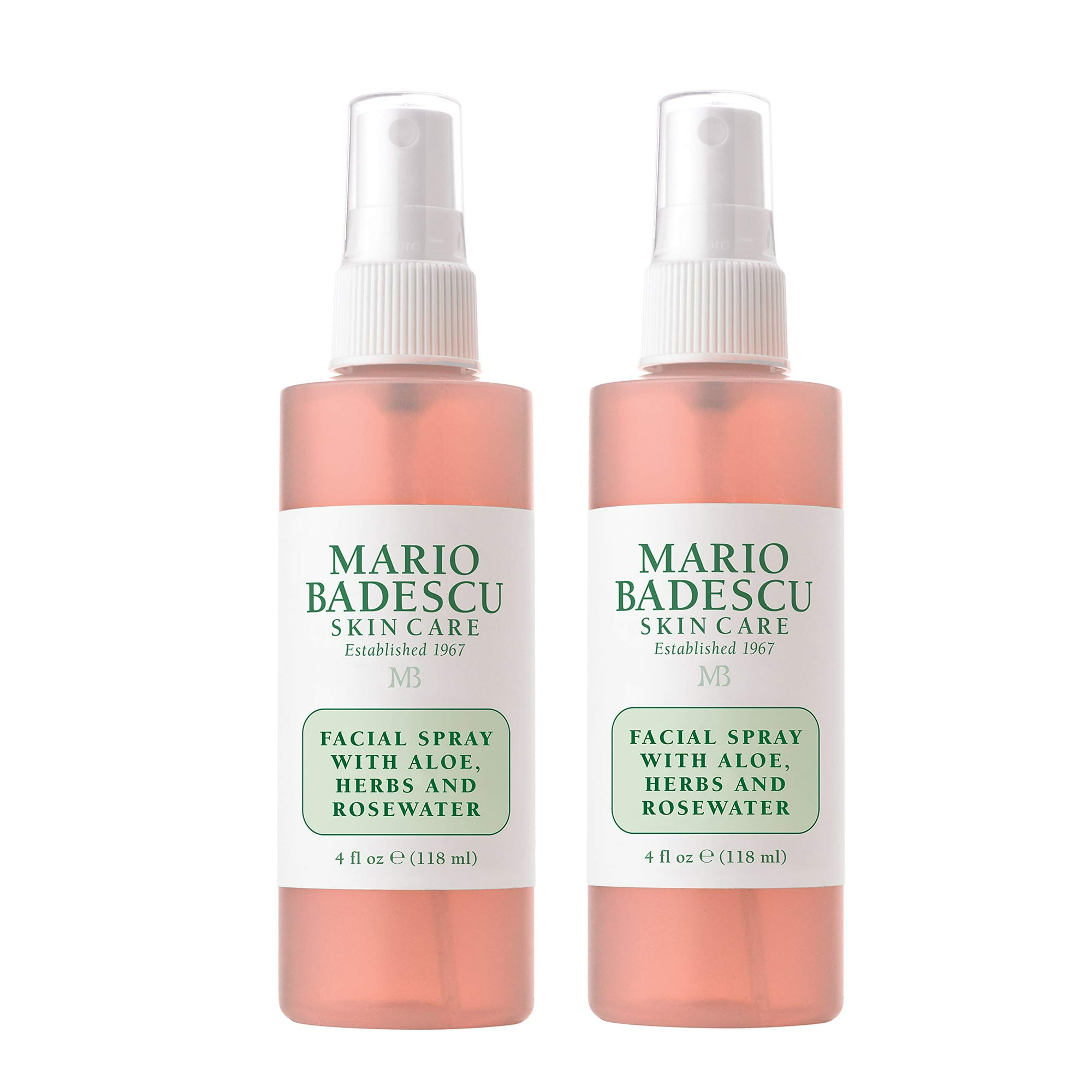 Spray Facial Mario Badescu Aloe, Hierbas, Agua De Rosas 120 Ml X 2