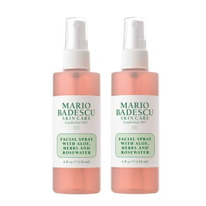 Spray Facial Mario Badescu Aloe, Hierbas, Agua De Rosas 120 Ml X 2