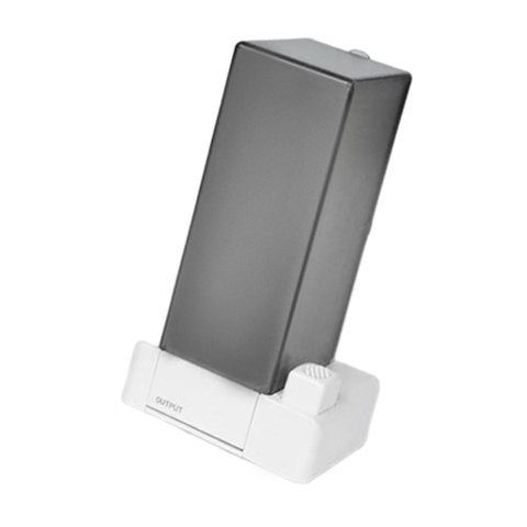 Magideal - Automático De Almohadillas De Algodón, Organizador De Almohadillas De Algodón Cosmético, Soporte De Algodón, Organizador De Maquillaje Par , Gris Oscuro