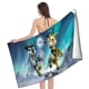 thumbnail image 4 of Niko Toalla de playa de secado rápido con diseño temático, regalo para mujeres y niñas, ideal para cumpleaños, fans, amantes de la música, uso en la playa o al aire libre, 78 × 150 cm, 4 of 6