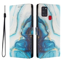 Foxdock Funda Tipo Cartera Para Samsung Galaxy A21S Con Soporte Y Correa – Diseño De Patrones Lindos