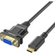 thumbnail image 1 of Adaptador conversor de cable serie USB-C a RS232 DB9 de 9 pines hembra, 1 of 9