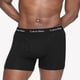 thumbnail image 2 of Calzoncillo Calvin Klein de algodón elástico para hombre, paquete de 5 unidades, color negro, 2 of 6