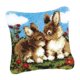 thumbnail image 4 of DIY Latch Hook Set Throw Pillow Covers Craft Para Bordado Alfombra Conejos, 4 of 5