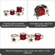 thumbnail image 2 of Tazas de Espresso Imusa 90 ml Rojo/Blanco 4 piezas Diseño ESTRELLA, 2 of 7