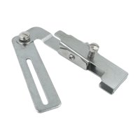 Magideal - Máquina De Coser De Acero Clip De Cremallera Accesorios De Calibre Máquinas De Coser Acolchar Patchwork Manualidades Domésticas Guía De Bordes Prensat