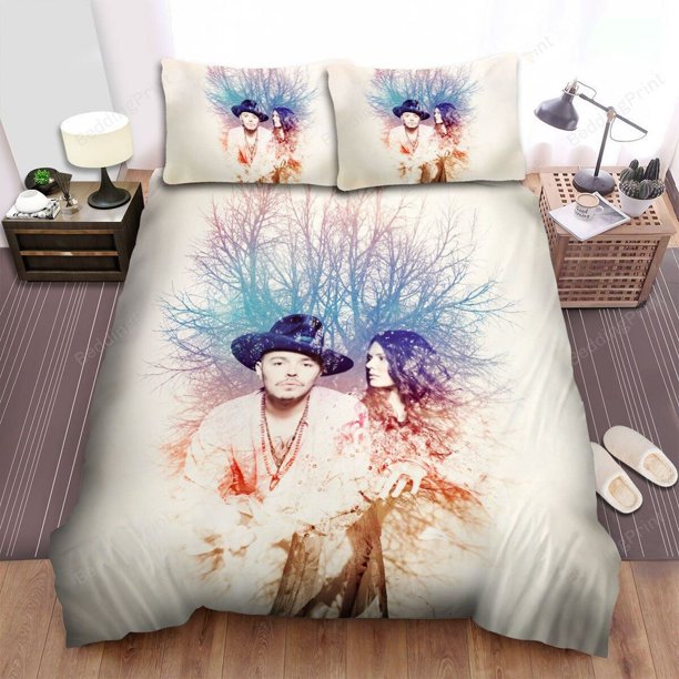 Jesse&Joy Art Tree Bedding Set Duvet Cover Bedding Set Pillow Cases3-Piece Bedding Set (1 Duvet Cover + 2 Pillow Shams)