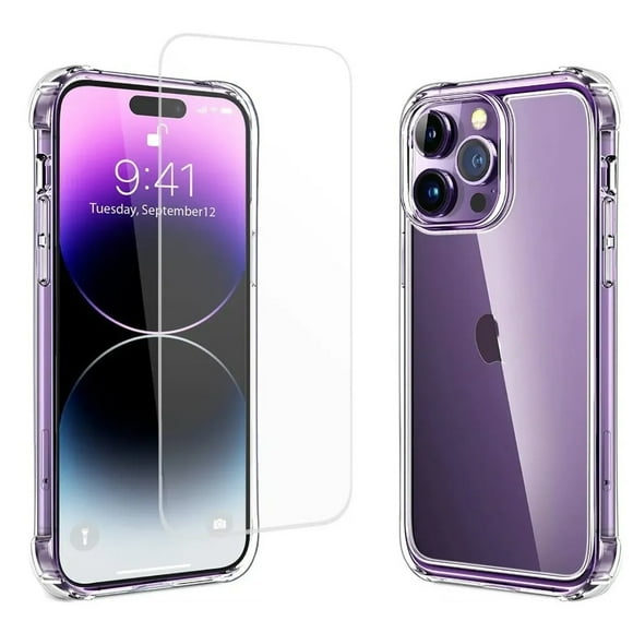 Kit Carcasa Para iPhone 14 Plus + Lámina Cerámica