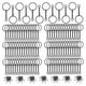 thumbnail image 2 of Juego De Anillos De Llavero De 360 Piezas Anillos De Salto Pasadores De Ojo De Tornillo Para Manualidades De Bricolaje, 2 of 5