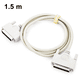 thumbnail image 2 of Cable de impresora paralelo DB25 macho de 1,5 m/3 m para conectar un ordenador con interfaz DB25 hembra a la impresora., 2 of 8